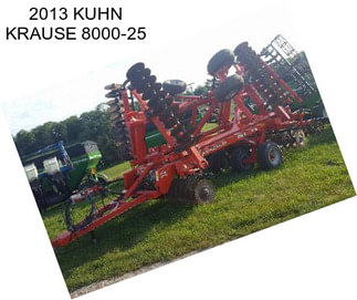 2013 KUHN KRAUSE 8000-25