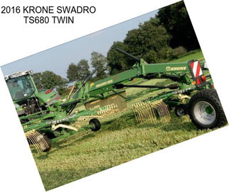 2016 KRONE SWADRO TS680 TWIN