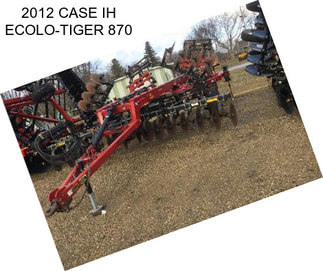 2012 CASE IH ECOLO-TIGER 870