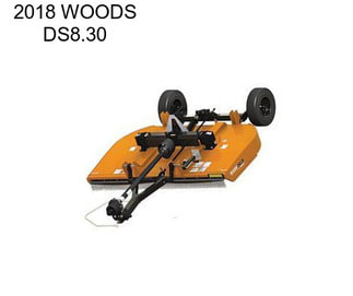 2018 WOODS DS8.30