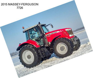 2015 MASSEY-FERGUSON 7726