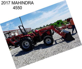 2017 MAHINDRA 4550