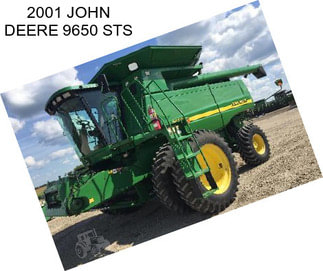 2001 JOHN DEERE 9650 STS