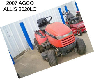 2007 AGCO ALLIS 2020LC