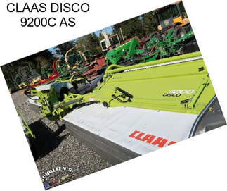 CLAAS DISCO 9200C AS