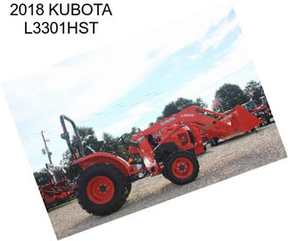 2018 KUBOTA L3301HST