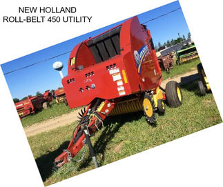 NEW HOLLAND ROLL-BELT 450 UTILITY