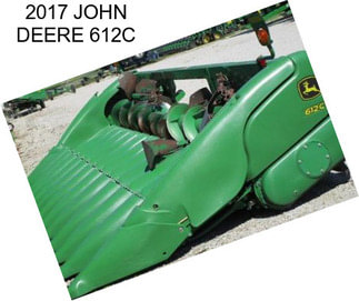 2017 JOHN DEERE 612C