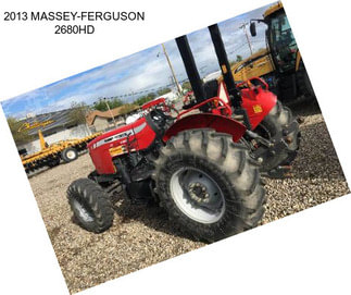 2013 MASSEY-FERGUSON 2680HD