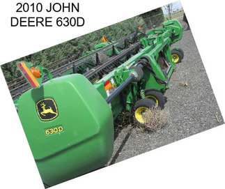 2010 JOHN DEERE 630D