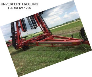 UNVERFERTH ROLLING HARROW 1225