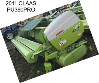 2011 CLAAS PU380PRO