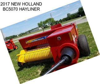 2017 NEW HOLLAND BC5070 HAYLINER