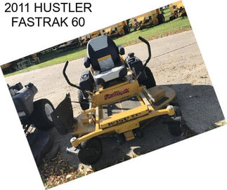 2011 HUSTLER FASTRAK 60