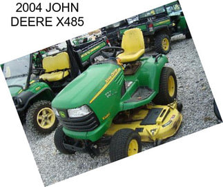 2004 JOHN DEERE X485