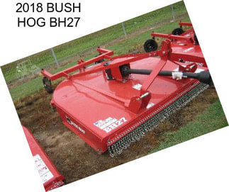 2018 BUSH HOG BH27