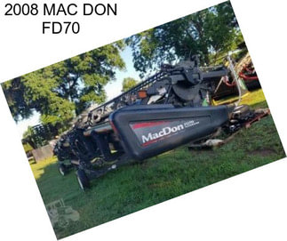 2008 MAC DON FD70