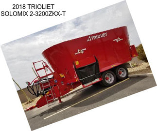 2018 TRIOLIET SOLOMIX 2-3200ZKX-T