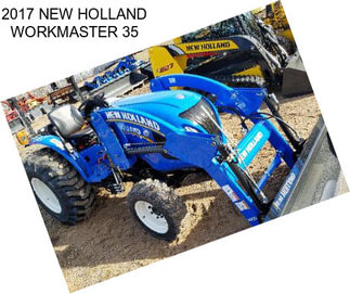 2017 NEW HOLLAND WORKMASTER 35