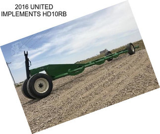2016 UNITED IMPLEMENTS HD10RB