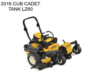 2016 CUB CADET TANK LZ60