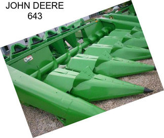 JOHN DEERE 643