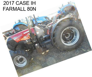 2017 CASE IH FARMALL 80N