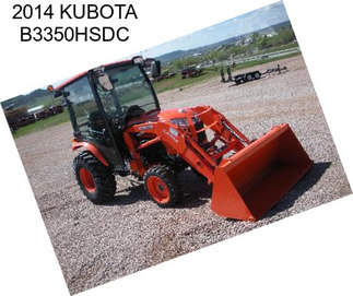 2014 KUBOTA B3350HSDC