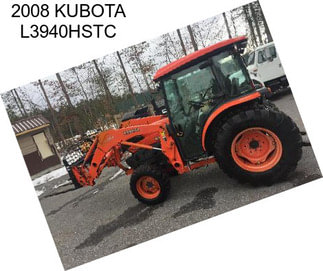 2008 KUBOTA L3940HSTC