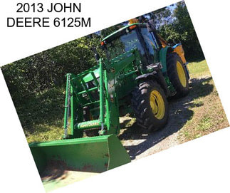 2013 JOHN DEERE 6125M