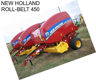 NEW HOLLAND ROLL-BELT 450