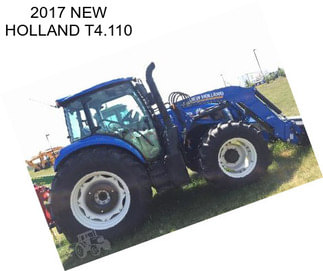 2017 NEW HOLLAND T4.110