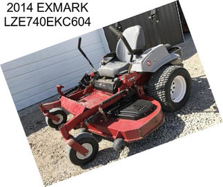 2014 EXMARK LZE740EKC604