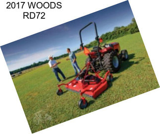 2017 WOODS RD72