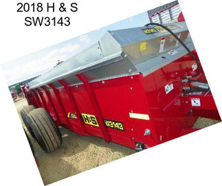 2018 H & S SW3143