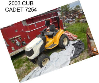 2003 CUB CADET 7254