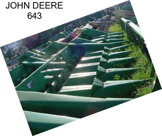 JOHN DEERE 643