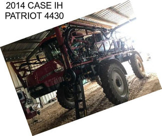 2014 CASE IH PATRIOT 4430