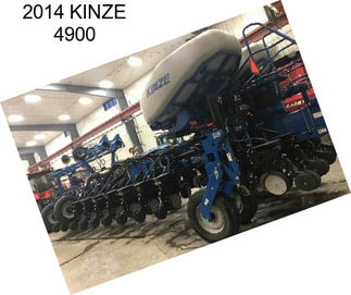 2014 KINZE 4900