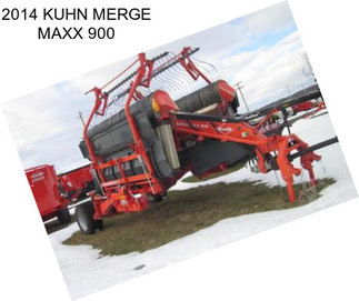 2014 KUHN MERGE MAXX 900