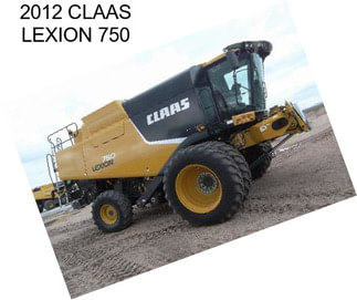 2012 CLAAS LEXION 750