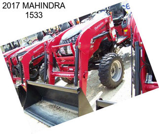 2017 MAHINDRA 1533