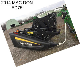 2014 MAC DON FD75