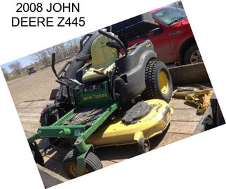 2008 JOHN DEERE Z445