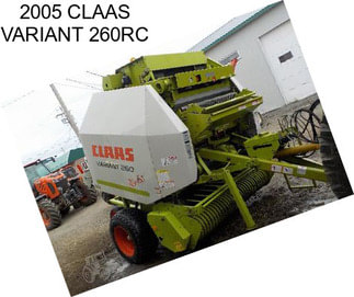 2005 CLAAS VARIANT 260RC