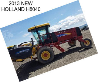 2013 NEW HOLLAND H8040