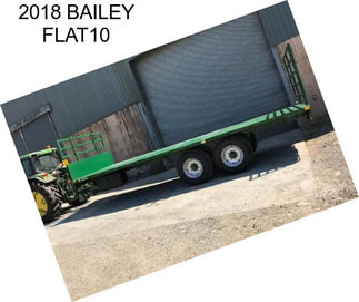 2018 BAILEY FLAT10