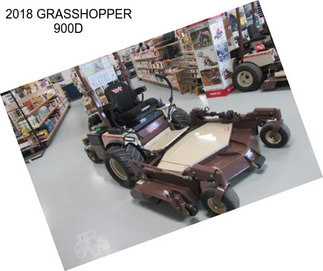 2018 GRASSHOPPER 900D