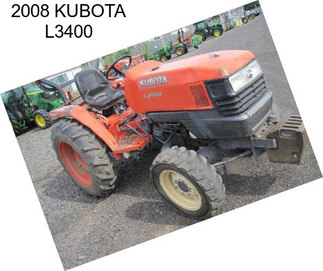 2008 KUBOTA L3400