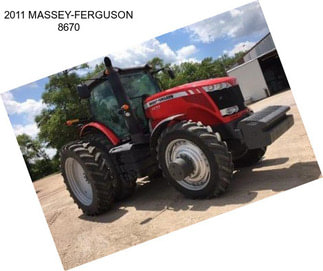 2011 MASSEY-FERGUSON 8670